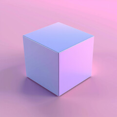 A Modern realistic empty box design for the product mockup and packaging with background