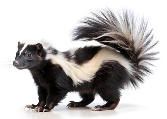 A Skunk Is A Small, Nocturnal Mammal Known For Its Ability To Spray A Foul-Smelling Liquid From Its Anal Glands When Threatened.