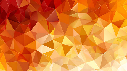 Fototapeta premium Geometric Amber Mosaic