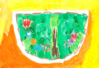 子供が描いた絵