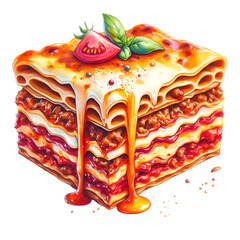 slice of lasagna png