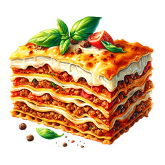 slice of lasagna png