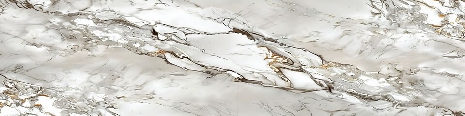 A white marble texture with cracks and veins.