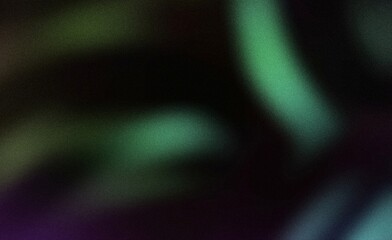 Black green purple noisy color gradient background, grainy texture effect, poster banner header backdrop design, abstract trendy gradient grungy texture, bright shine template