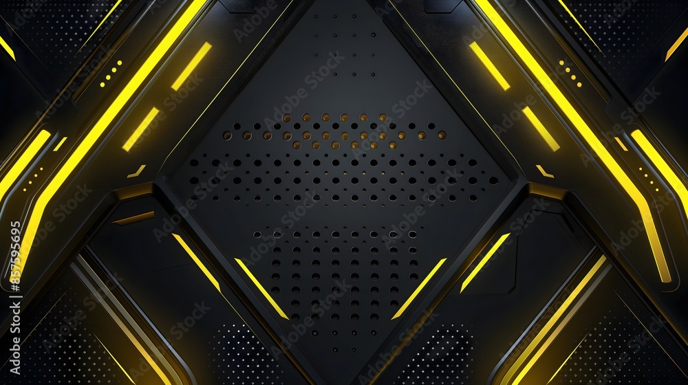Aufkleber 4. produce a sophisticated vector banner design showcasing a futuristic abstract background with int