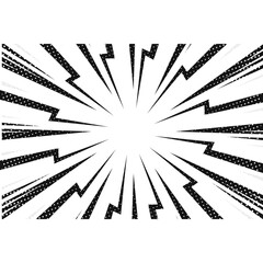 Obraz premium Comic Action Speed Frame