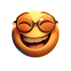 Laughing emoji expression