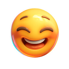 Laughing emoji expression