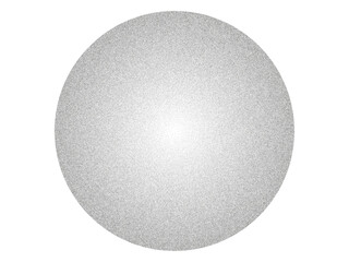 Round shaped noise dotted shape, stipple elements. Stippling, dotwork drawing, shading using dots. Fading gradient halftone effect. Monochrome noise grainy texture. Vector illustration