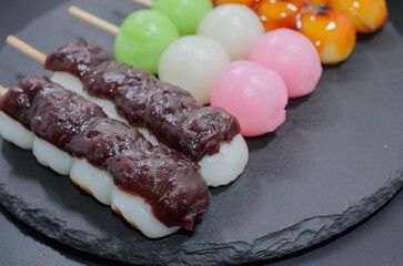 いろいろな串団子