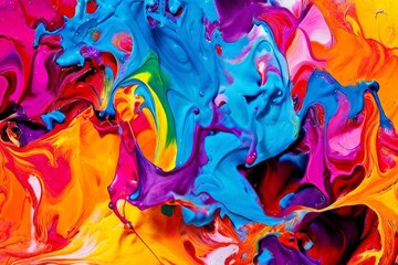 AI Image Generator, abstract acrylic paint texture, background