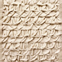 the Generative AI, Flat weave rolled rattan pattern