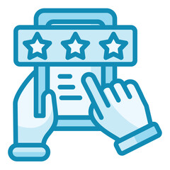 Rate And Review Icon