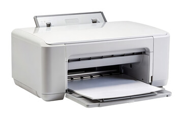Compact Inkjet Printer with Open Tray