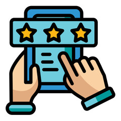 Rate And Review Icon
