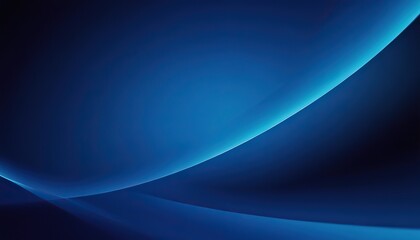 Modern blue abstract background, the look of stainless steel, circular lines on a blue background