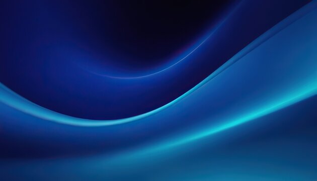 Modern blue abstract background, the look of stainless steel, circular lines on a blue background