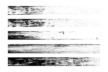 Abstract ink brush strokes with grunge textured design elements. Dirty and rough brush strokes on white canvas surface