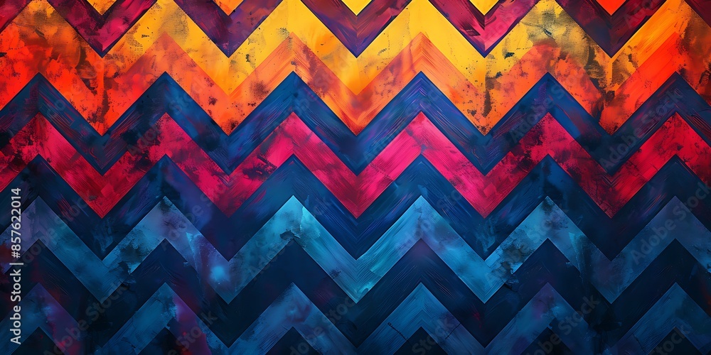 Poster abstract geometric background, abstract chevron patterns background a bold abstract background with 