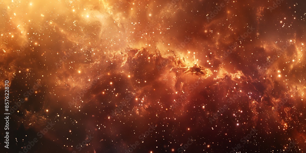Poster abstract cosmic dust background a mystical abstract background featuring cosmic dust patterns and de