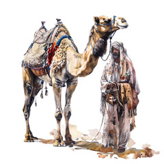 camel in the desert png