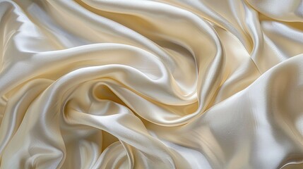 Fototapeta premium Soft silk textures in serene elegance
