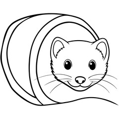 Adorable pets animal for coloring pages