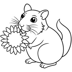 Adorable pets animal for coloring pages