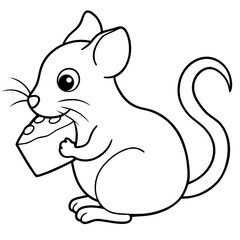 Adorable pets animal for coloring pages