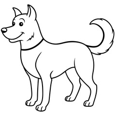 Adorable pets animal for coloring pages