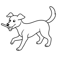 Adorable pets animal for coloring pages