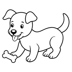 Adorable pets animal for coloring pages