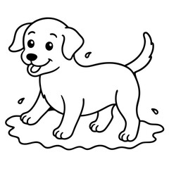 Adorable pets animal for coloring pages