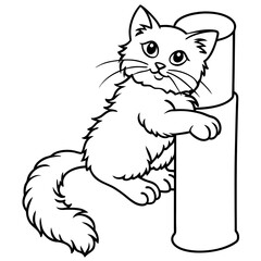 Adorable pets animal for coloring pages