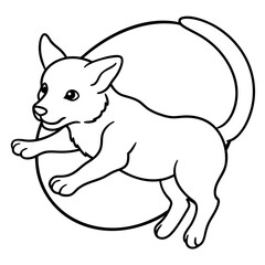 Adorable pets animal for coloring pages