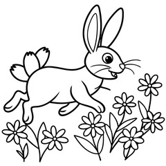 Adorable pets animal for coloring pages