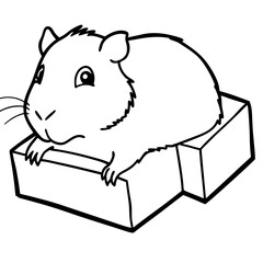 Adorable pets animal for coloring pages
