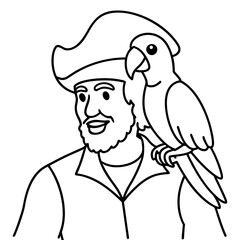 Adorable pets animal for coloring pages