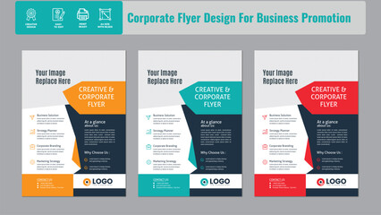 Corporate flyer design