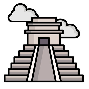 recommend clip art: Chichen Itza Icon