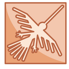 Fototapeta premium Nazca Lines Icon