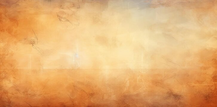 western background with a grunge design featuring a cowboy hat, a plaid shirt, and a pair of boots