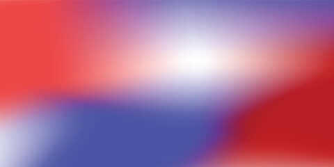 Abstract multicolor red blue purple white orange background. Grain gradient backdrop with place for text. Blurred pattern for your graphic design, banner, poster, card