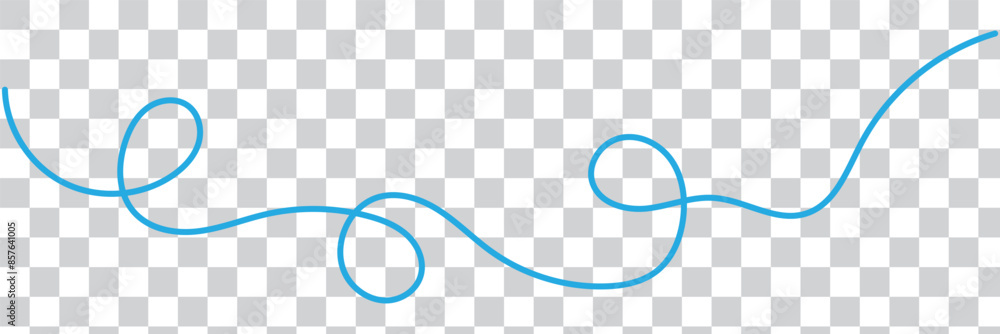 Poster wavy line pattern with curvy abstract squiggles in a psychedelic wiggle design.