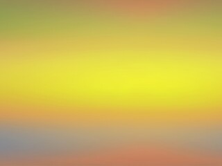 Fototapeta premium Bright yellow center with warm orange and pink gradient edges. This gradient features a sunny yellow center fading into soft orange and pink hues.