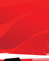 Abstract red background with copy space
