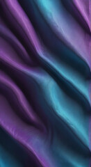 Obraz premium Abstract Wavy Shapes: Vibrant Liquid Background