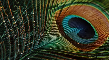Obraz premium Peacock Feather