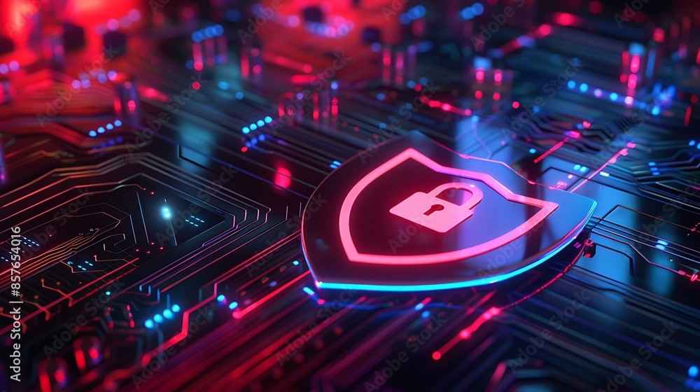 Poster cybersecurity: shielding digital assets with technology