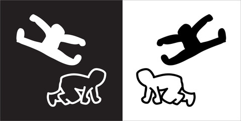  IIlustration Vector graphics of Bitsbats icon